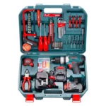مجموعه 53 عددی دریل پیچ‌گوشتی شارژی چکشی رونیکس مدل RS-8620